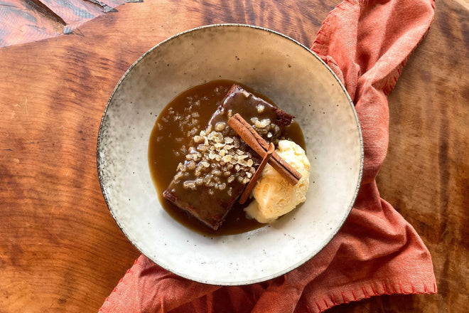 Sticky date and ginger pudding